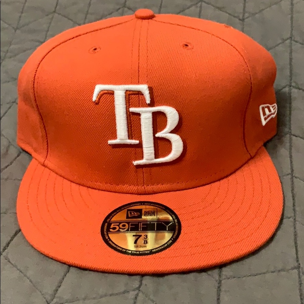 NEW ERA 59fifty TAMPA BAY RAYS HAT 7 3/8